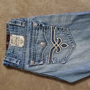 Mens Rock revival jeans Size 36x31